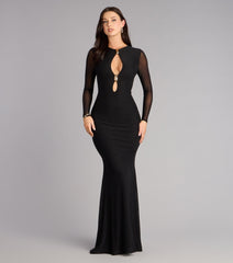 Shania Mesh Mermaid Formal Dress