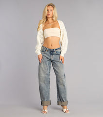 Layered Up Energy Knit Long Sleeve Bolero