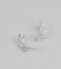 Subtle Sparkle Rhinestone Ear Crawlers