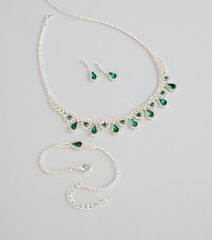 Glam Theory Necklace And Earrings Set