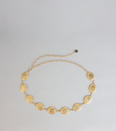 Golden Hour Muse Concho Chain Belt