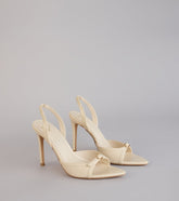 RSVP Ready Slingback Stiletto Heels