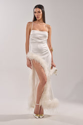 LIGHT AS A FEATHER MAXI DRESS