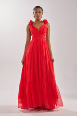DREAM GIRL MAXI DRESS IN RED