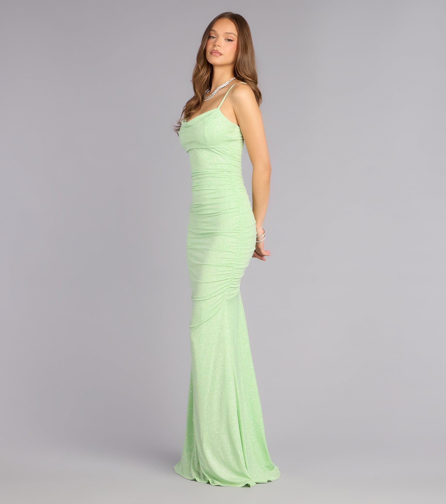Matilda Glitter Mermaid Formal Dress