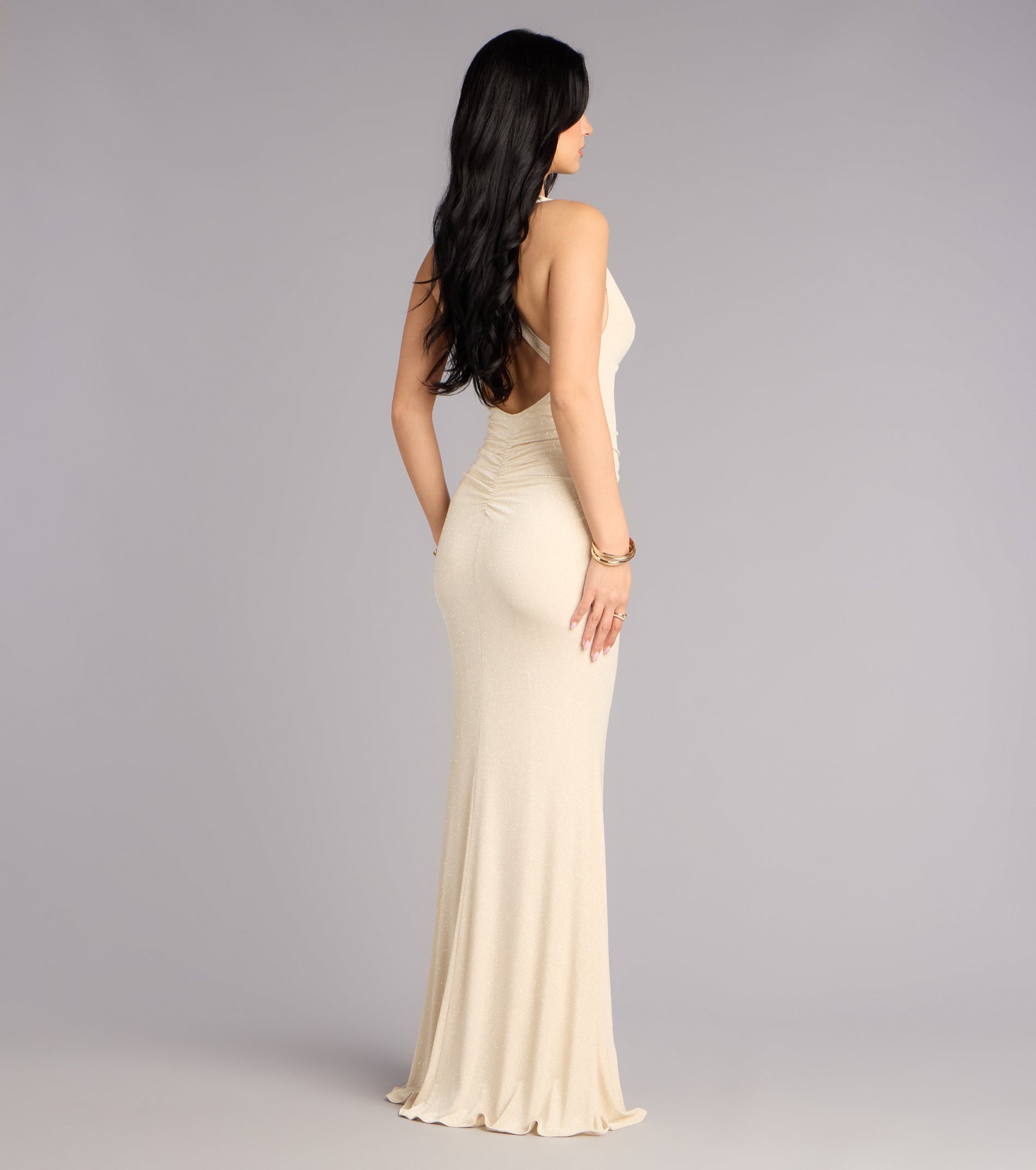 Charlotte Glitter Mermaid Formal Dress