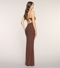 Mckensie Glitter Mermaid Formal Dress