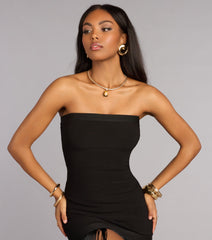 Bold Moves Fringe Bandage Maxi Dress