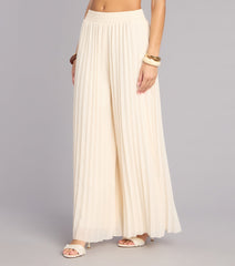 Floating Moment Pleated Palazzo Pants