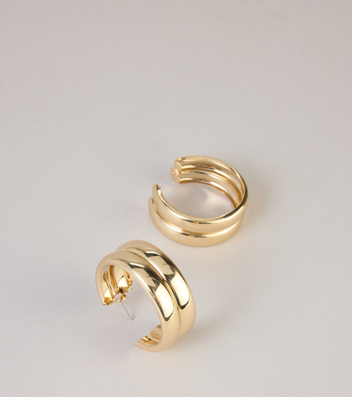 Statement Wide Hoop Earrings
