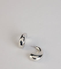Everyday Chic Chunky Hoop Earrings