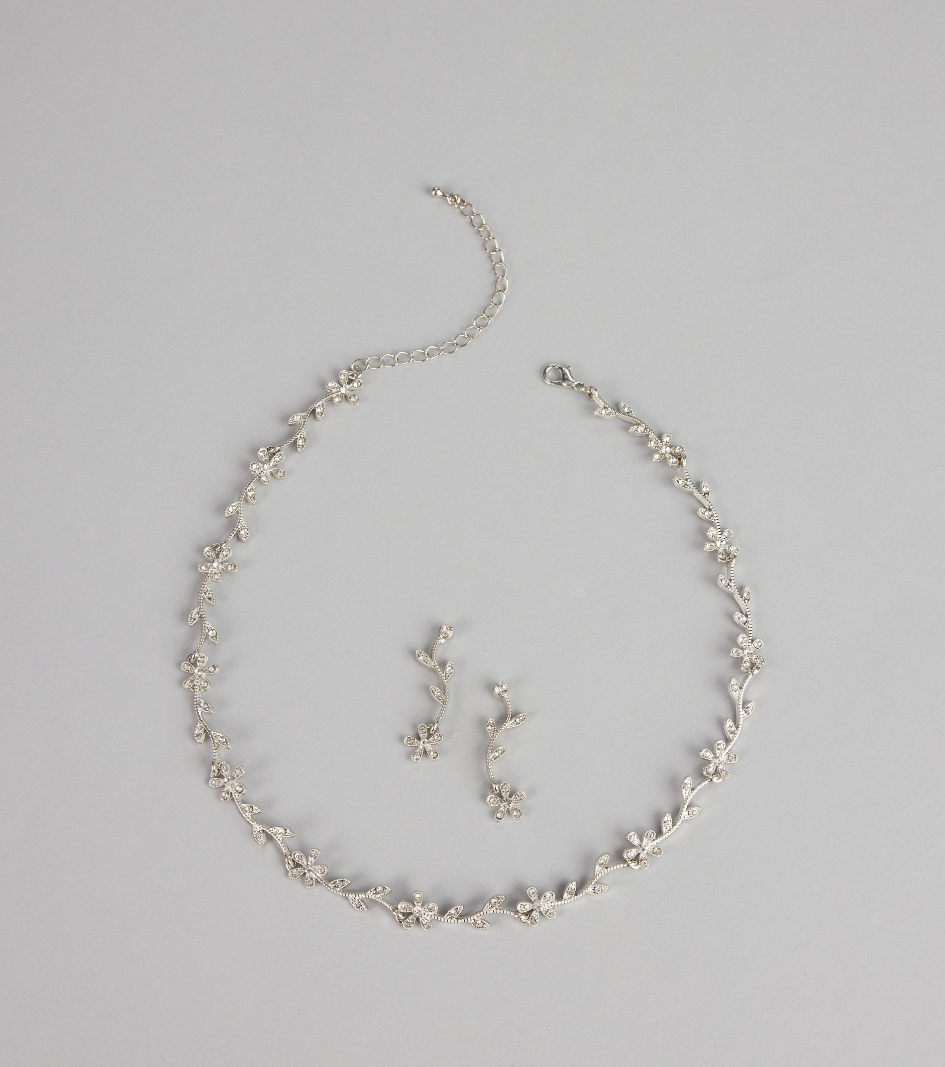 Daisy Glow Crystal Jewelry Set