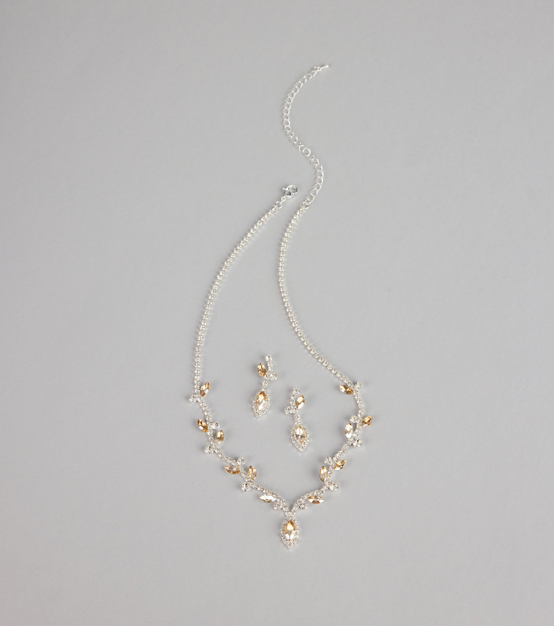 Stunning Glow Marquise Jewelry Set