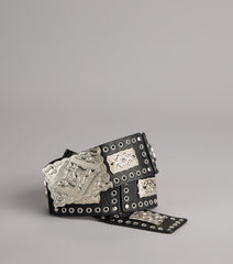Street Luxe Grommet Belt