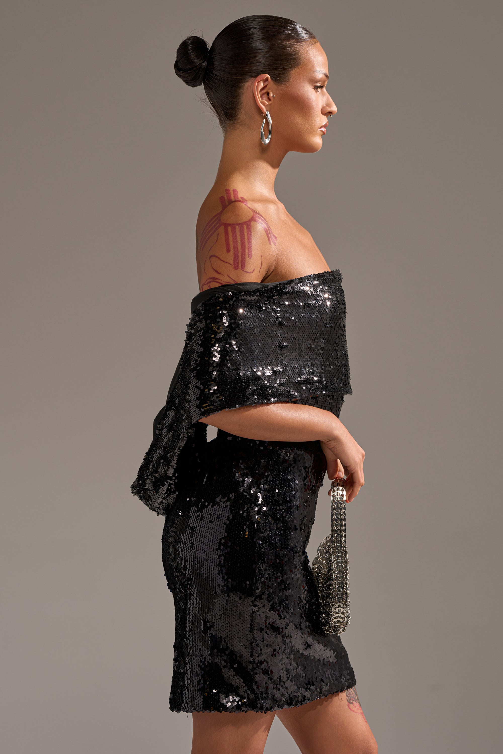 LOVE ME LIKE THAT SEQUIN MINI DRESS