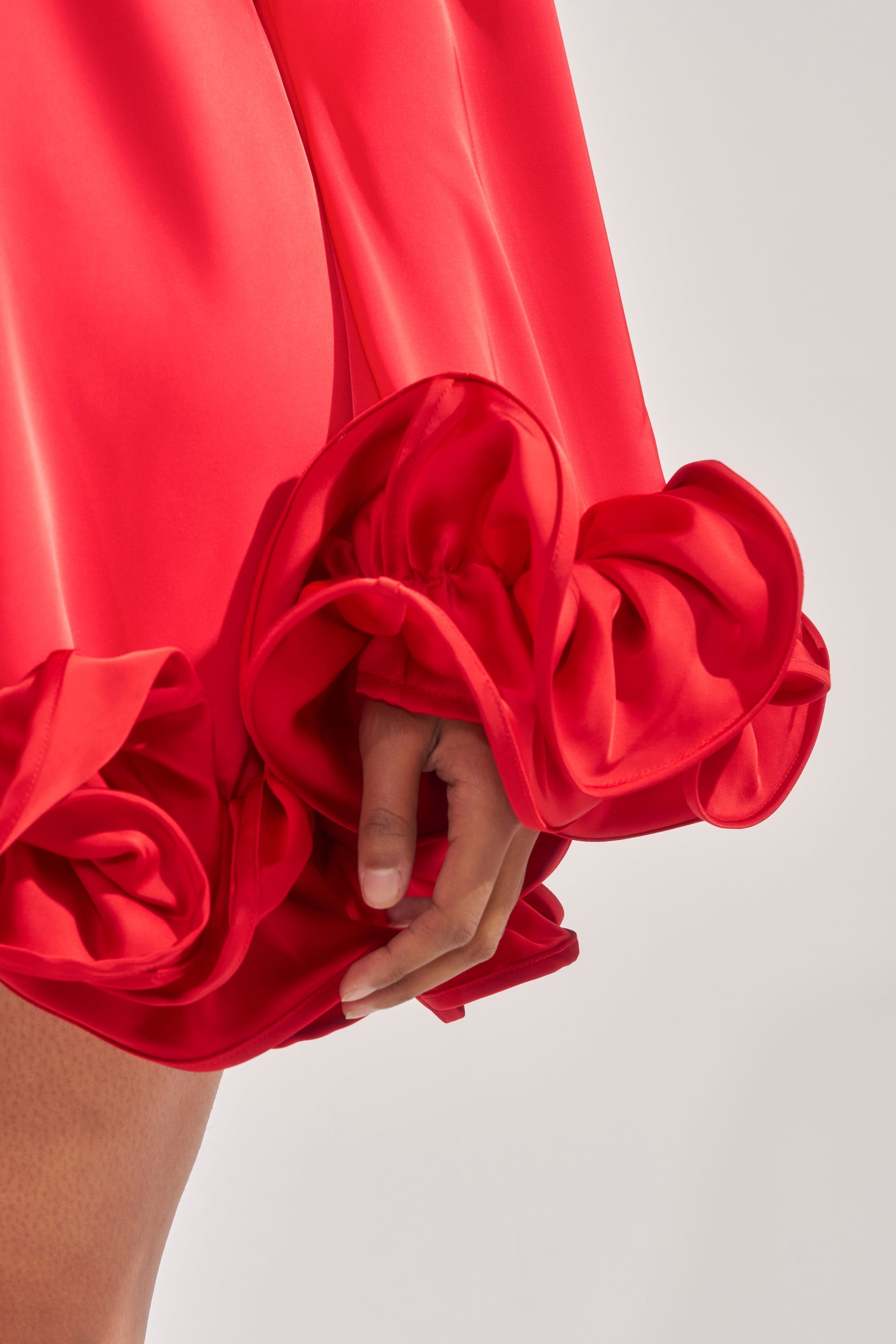 GIRLY GIRL SATIN MINI DRESS