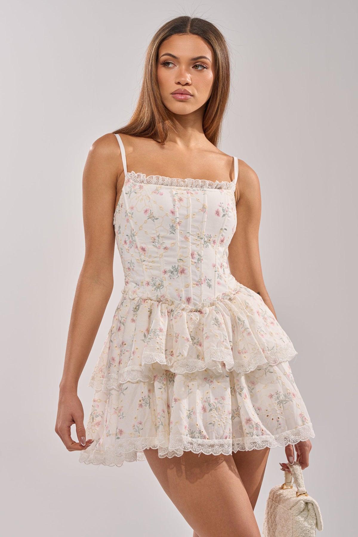TEA TIME MINI DRESS