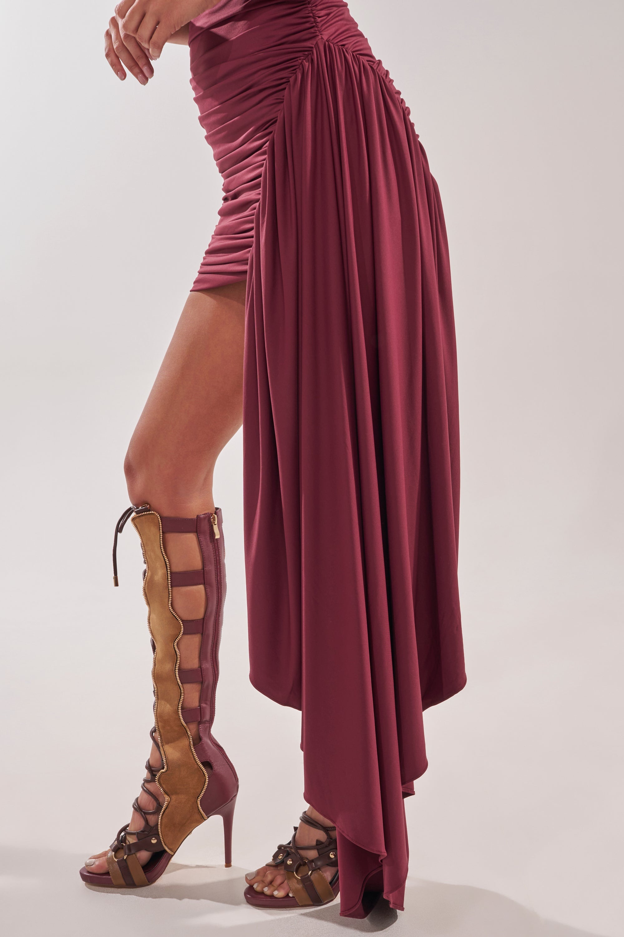 WRAP ME UP MINI DRESS