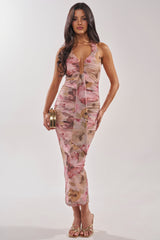 I DON'T CHASE FLORAL MAXI DRESS