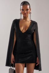 LETS DANCE RHINESTONE MINI DRESS