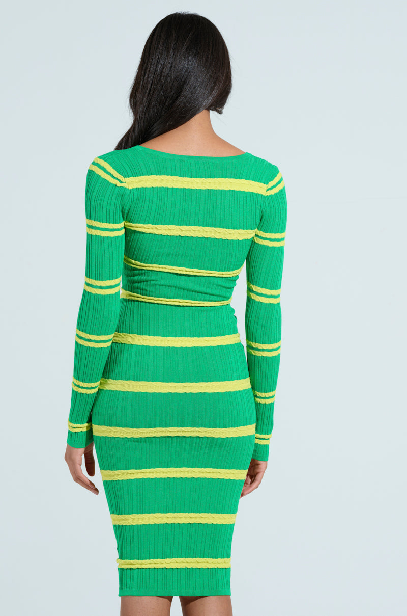 FEELING LUCKY MIDI DRESS