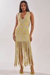GOLDEN HOUR EMBELLISHED MAXI DRESS