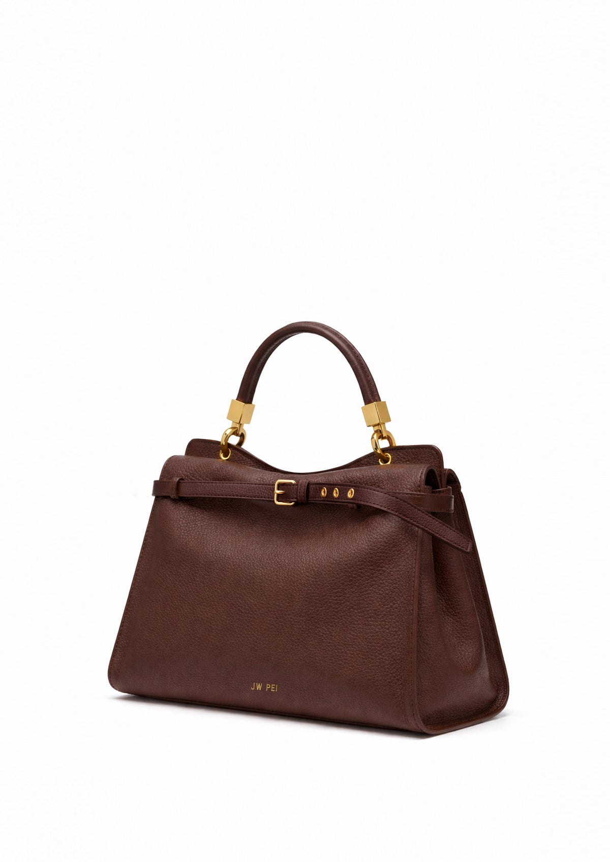 Kyla Top Handle Bag - Brown