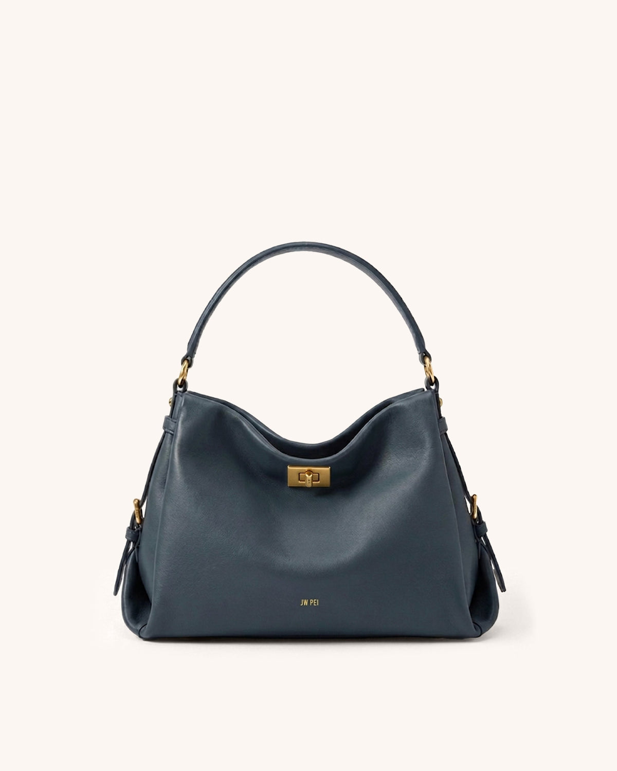 Luna Hobo Shoulder Bag - Navy