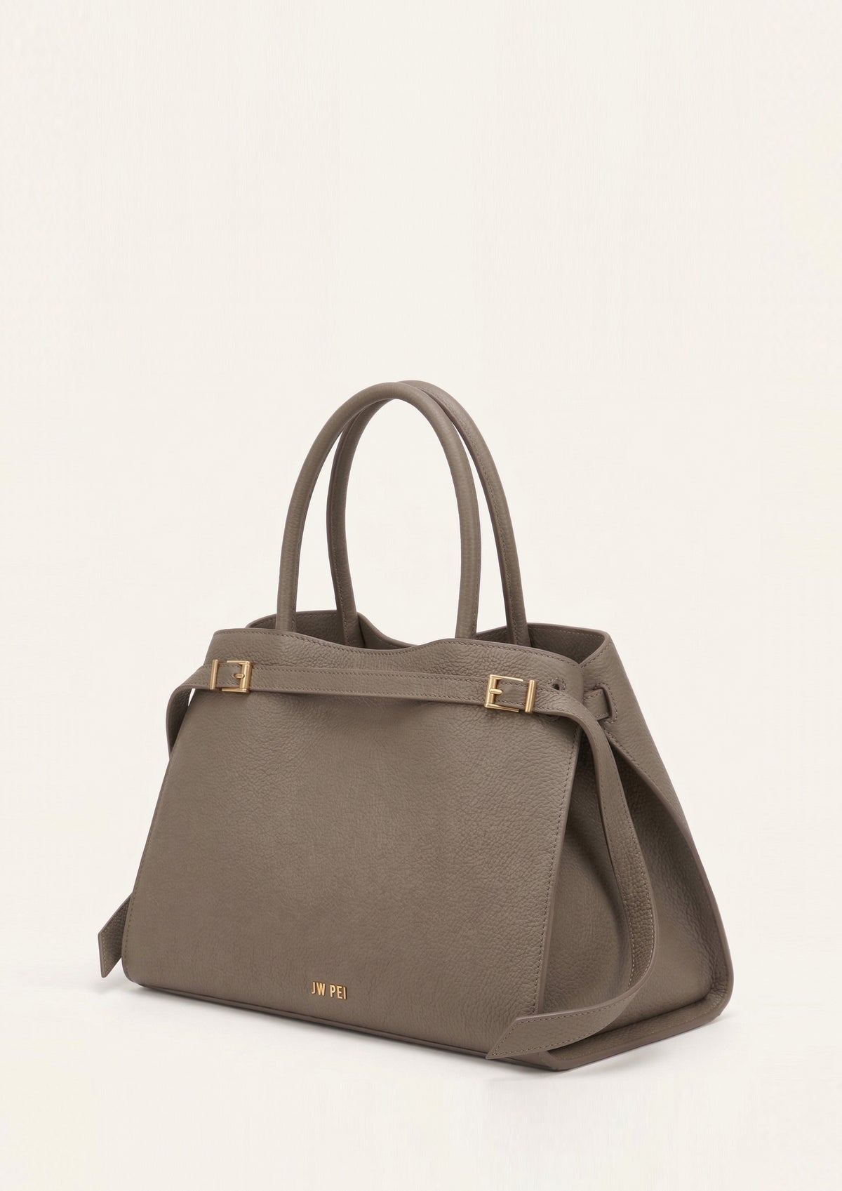 Ella Structured Tote - Taupe