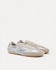 Megan Retro Sneakers – Silver